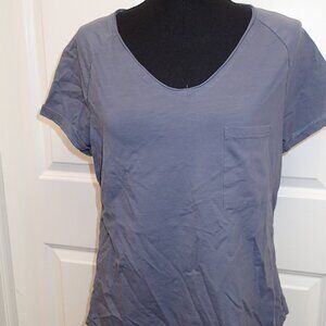 Ladies Blue Top Size Large